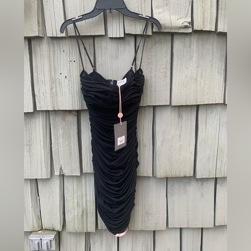 House of cb black Ella dress nwt